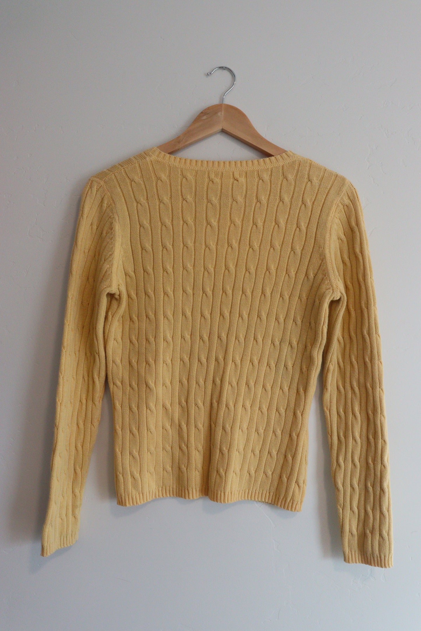 Yellow fish sweater SMALL