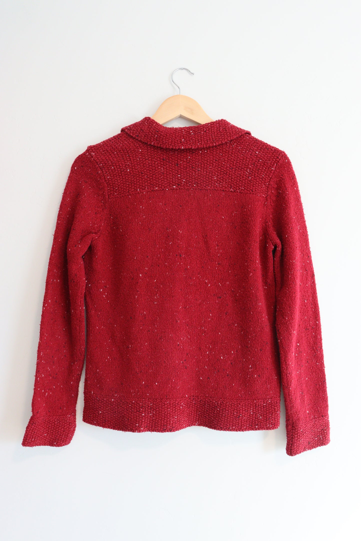 Red cardigan SMALL
