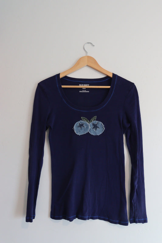 Blueberry long sleeve MEDIUM