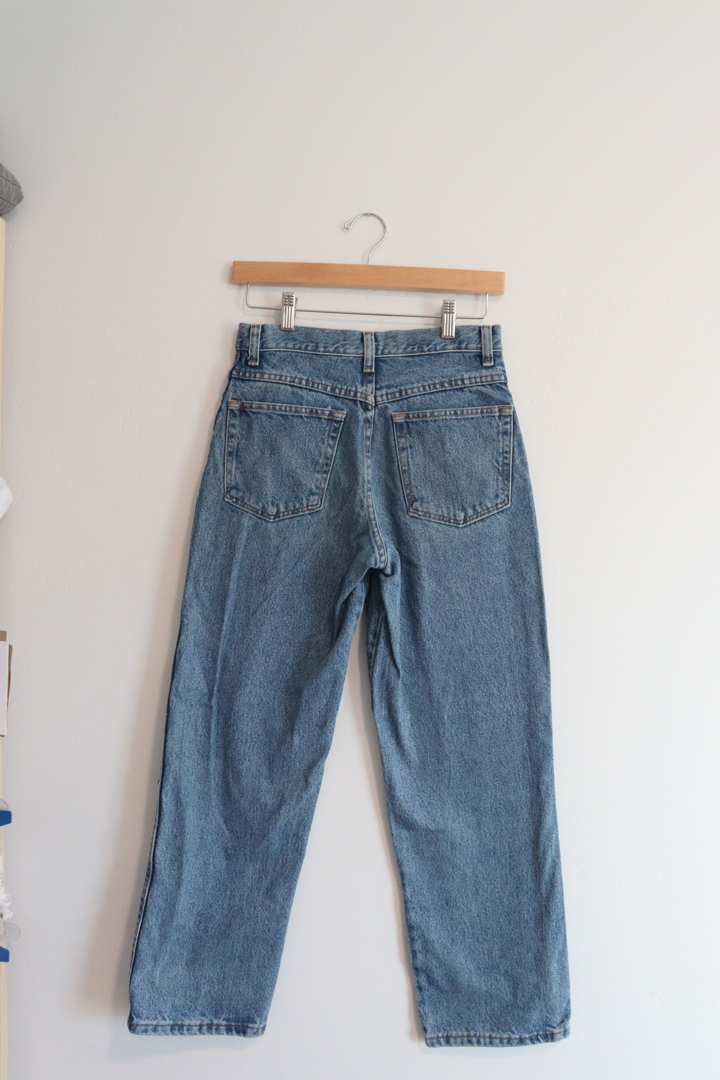 Straight leg patchwork jeans SIZE 27