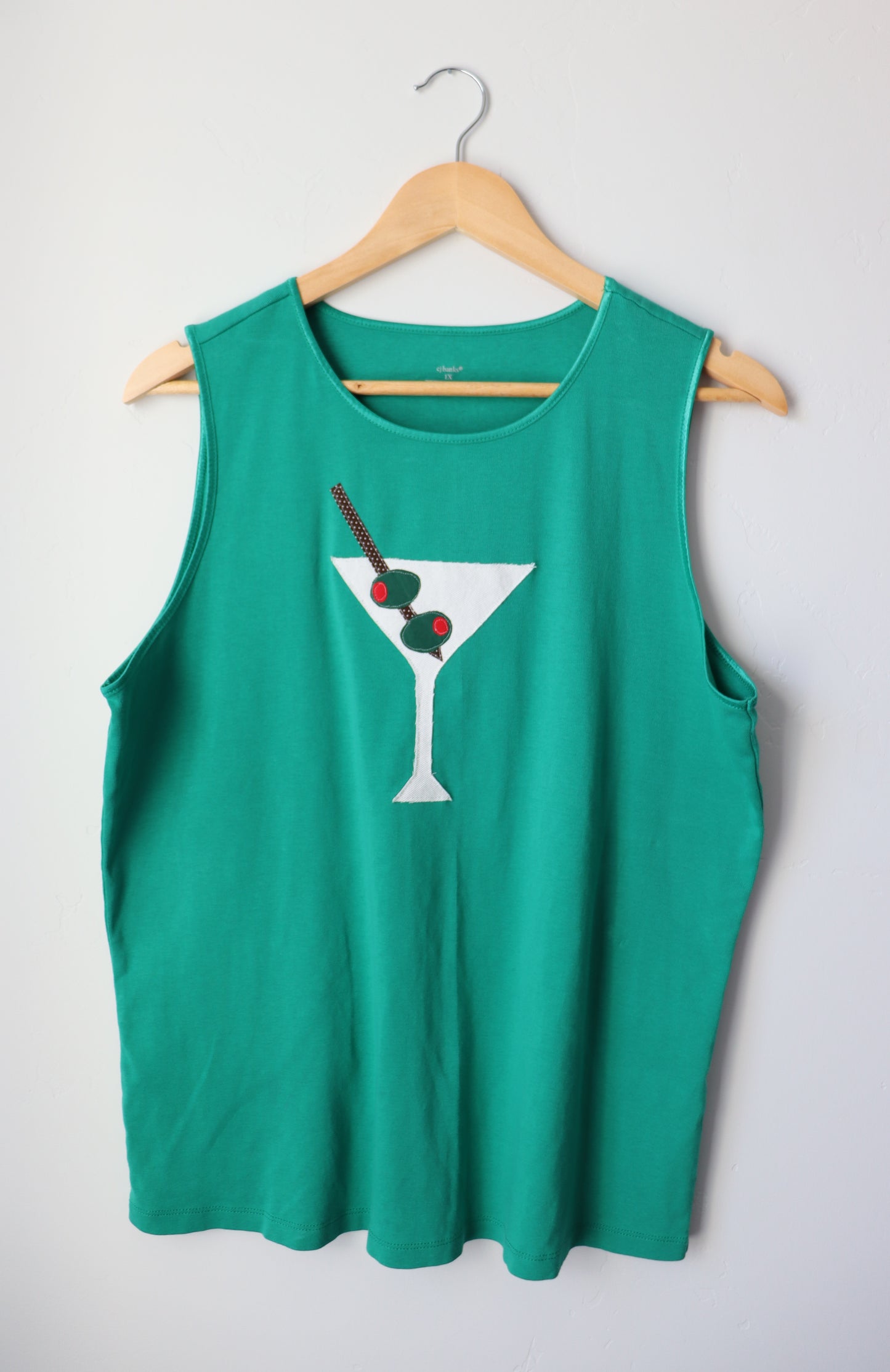 Green martini tank 1XL