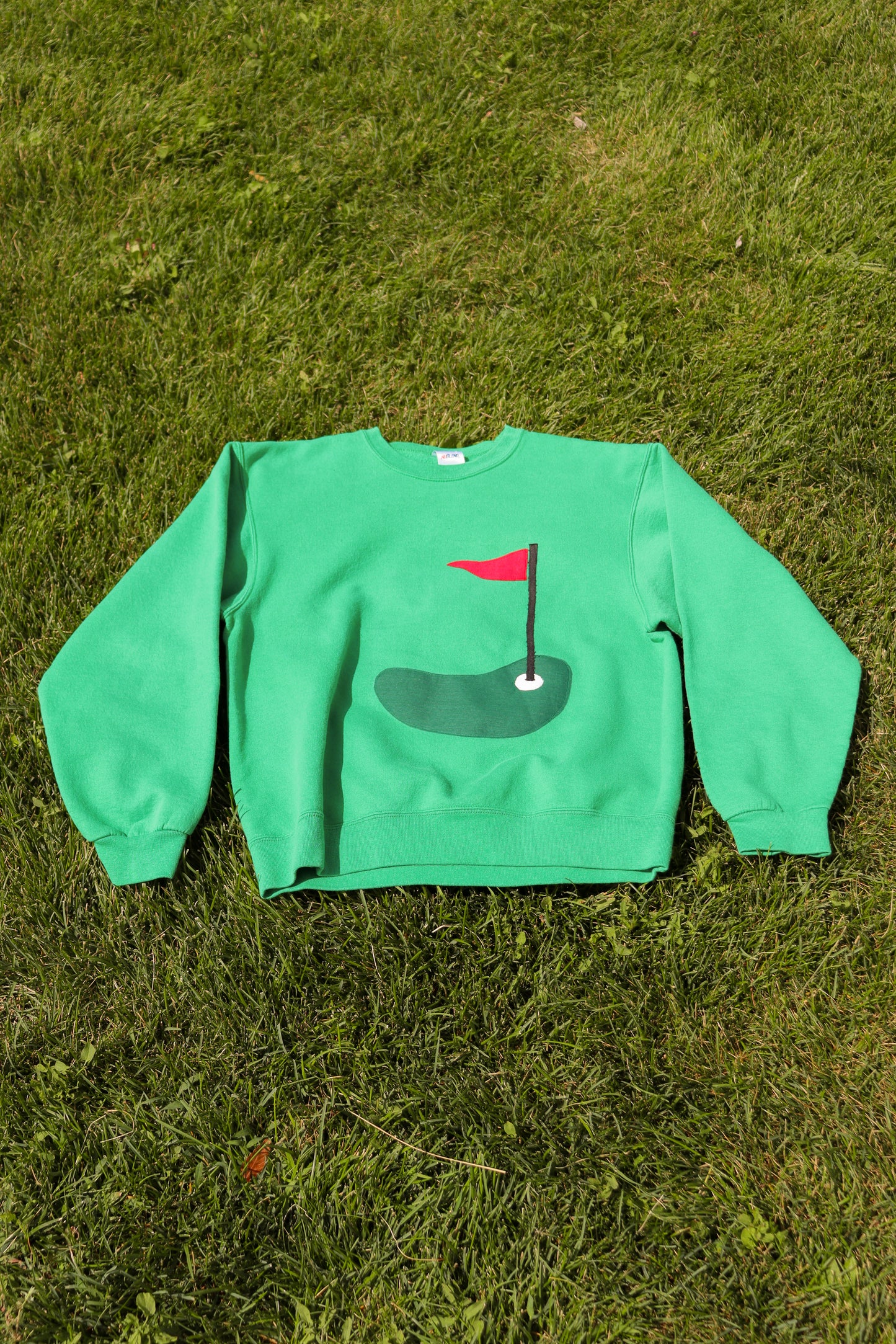 Green golf sweatshirt MEDIUM