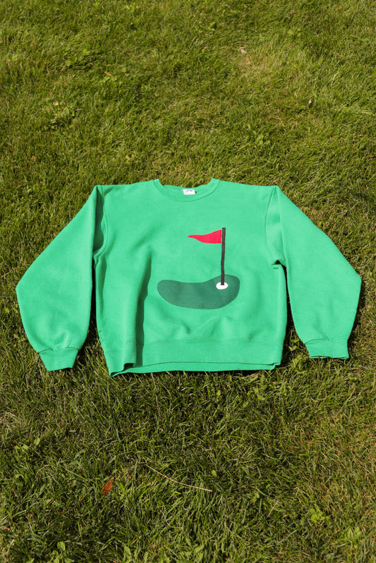 Green golf sweatshirt MEDIUM
